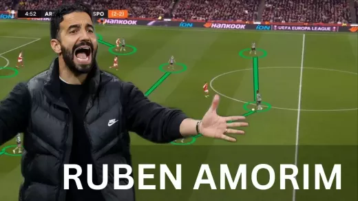 Rúben Amorim: el gran entrenador de la Liga Portugal de fútbol